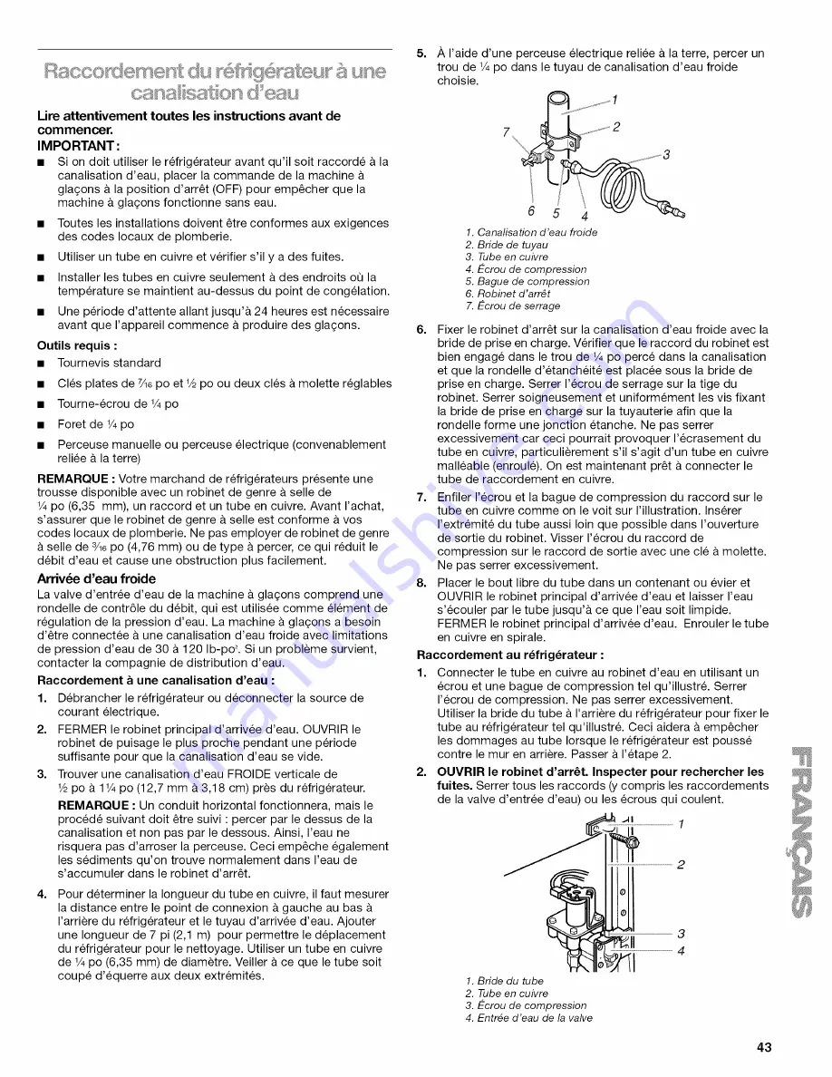 Kenmore 10648062893 Use & Care Manual Download Page 43