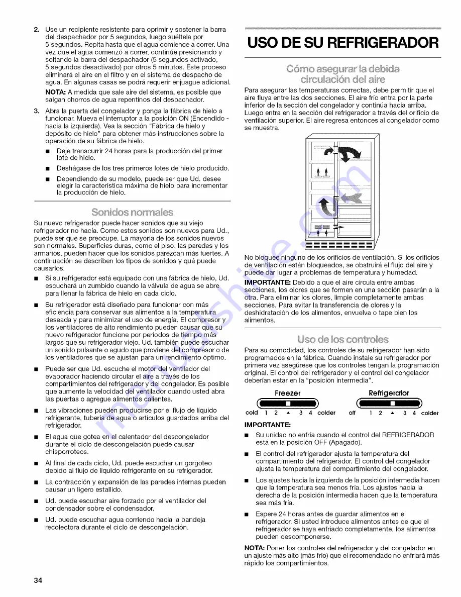 Kenmore 10658022801 Use & Care Manual Download Page 34