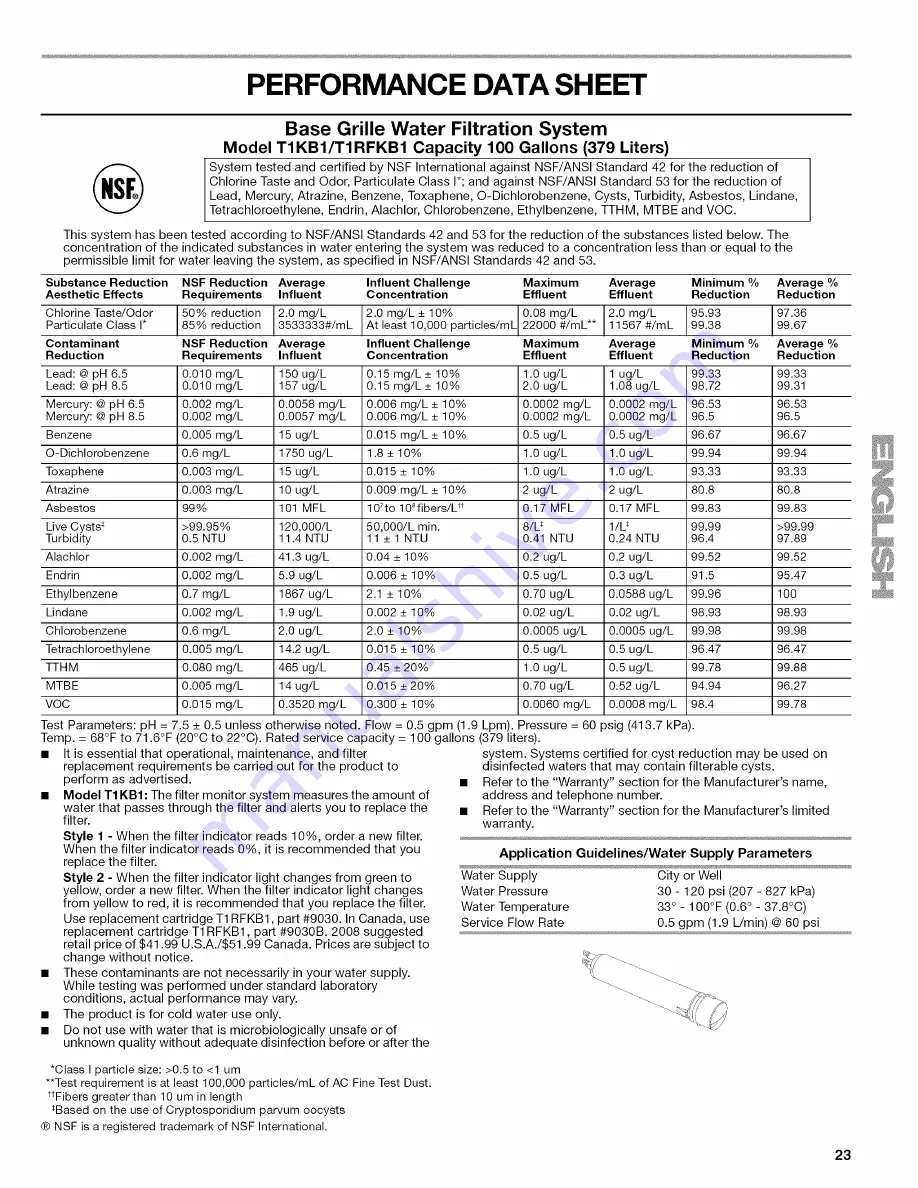 Kenmore 10658143802 Скачать руководство пользователя страница 23