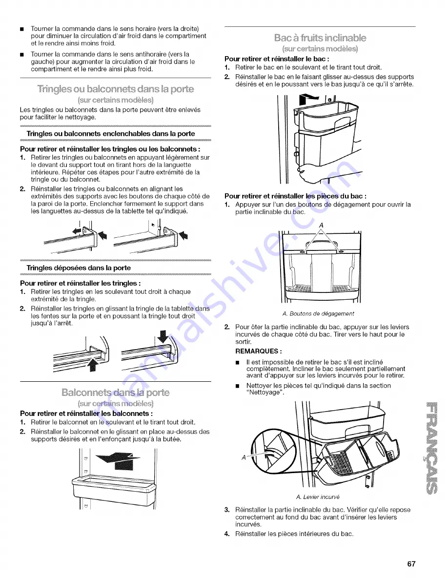 Kenmore 10658982800 Скачать руководство пользователя страница 67