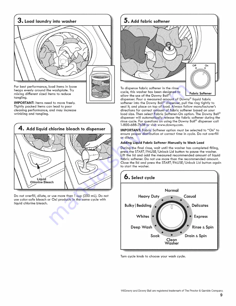 Kenmore 110.25132410 Use & Care Manual Download Page 9