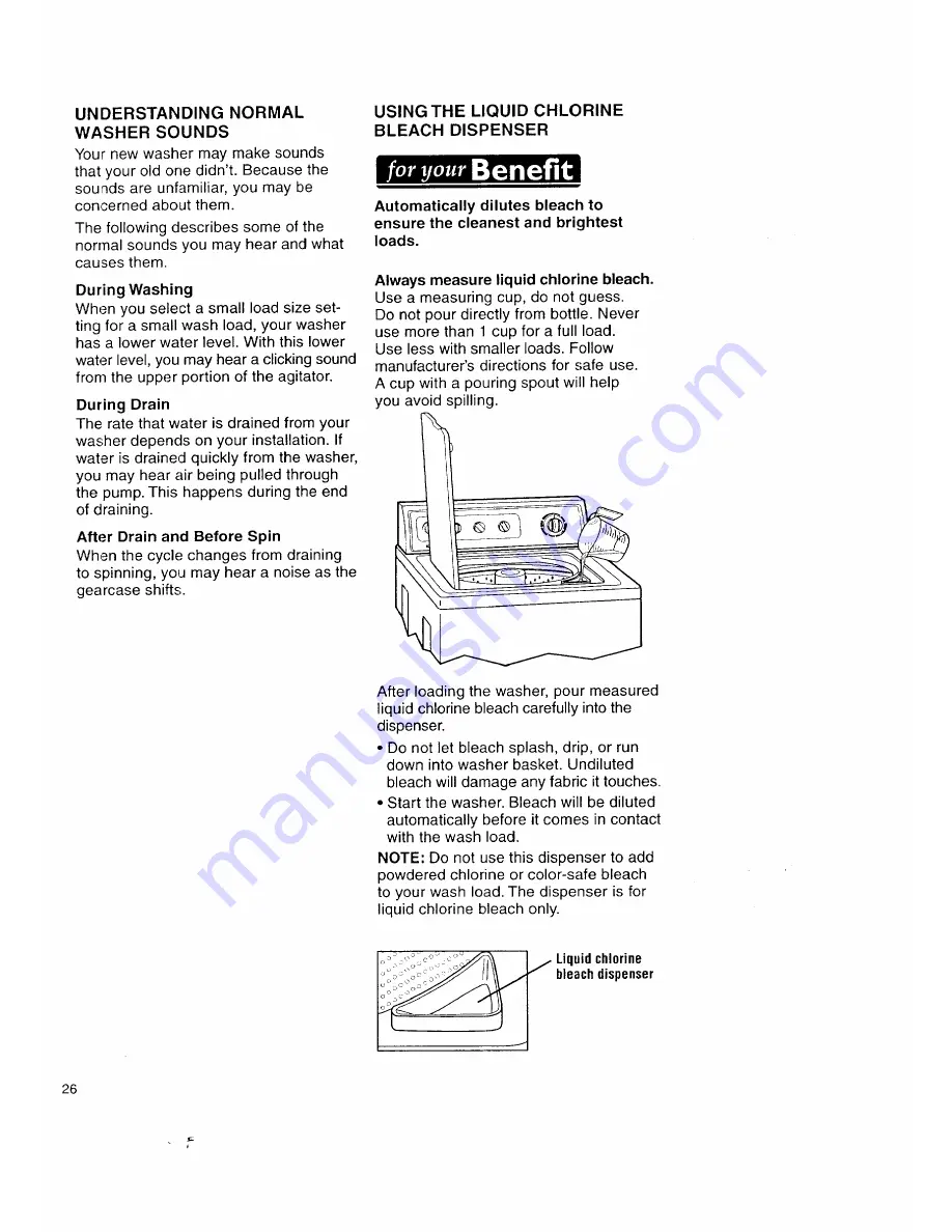 Kenmore 110.26912691 Owner'S Manual And Installation Instructions Download Page 26