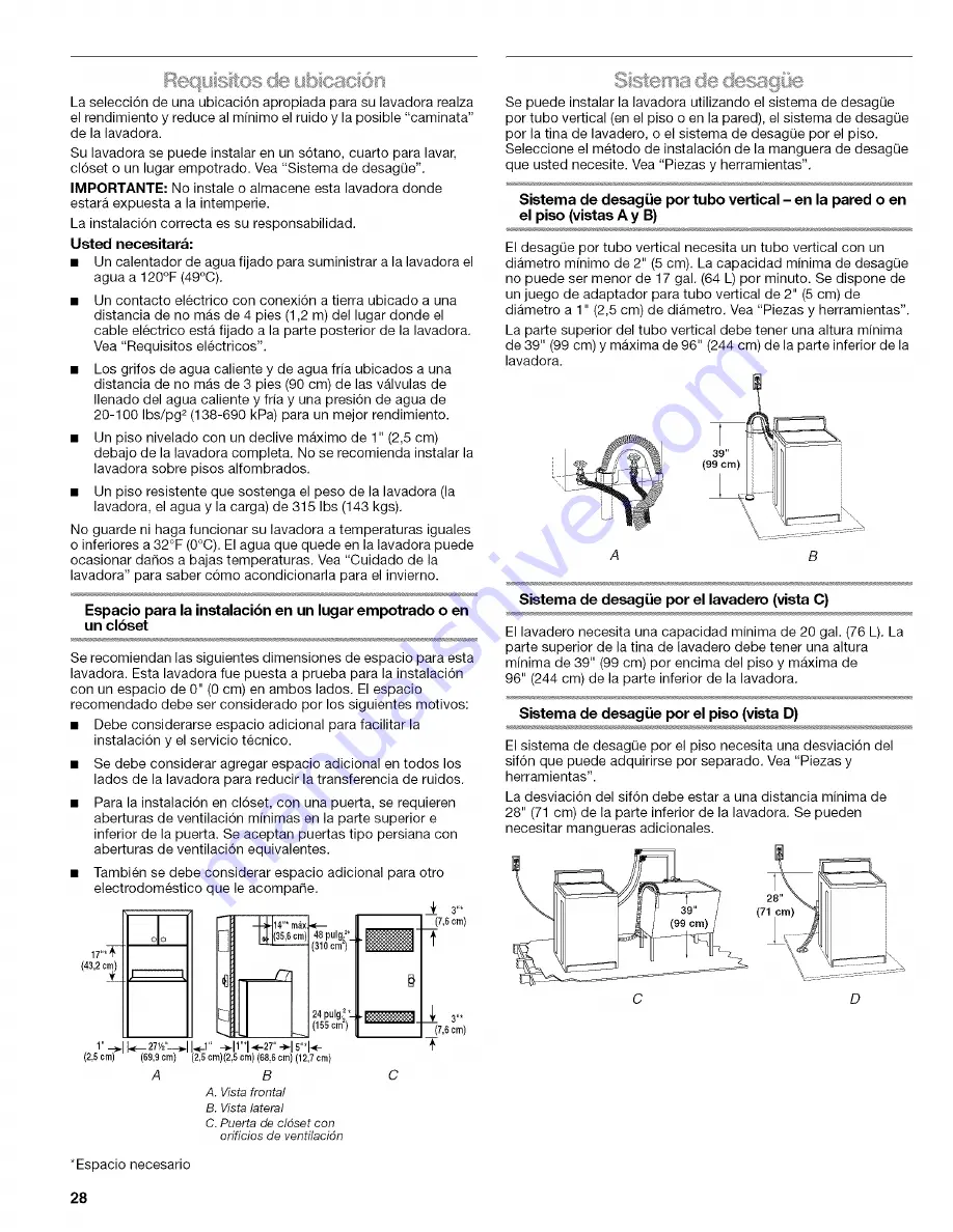 Kenmore 110.28032701 Скачать руководство пользователя страница 28