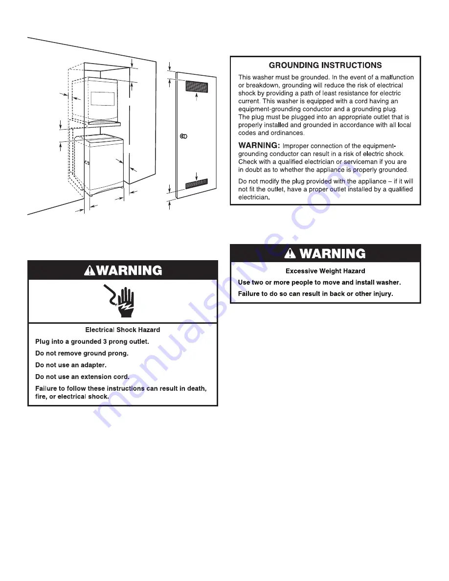 Kenmore 110.4443 Series Скачать руководство пользователя страница 6