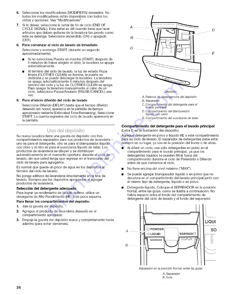 Kenmore 110.4587 Скачать руководство пользователя страница 34