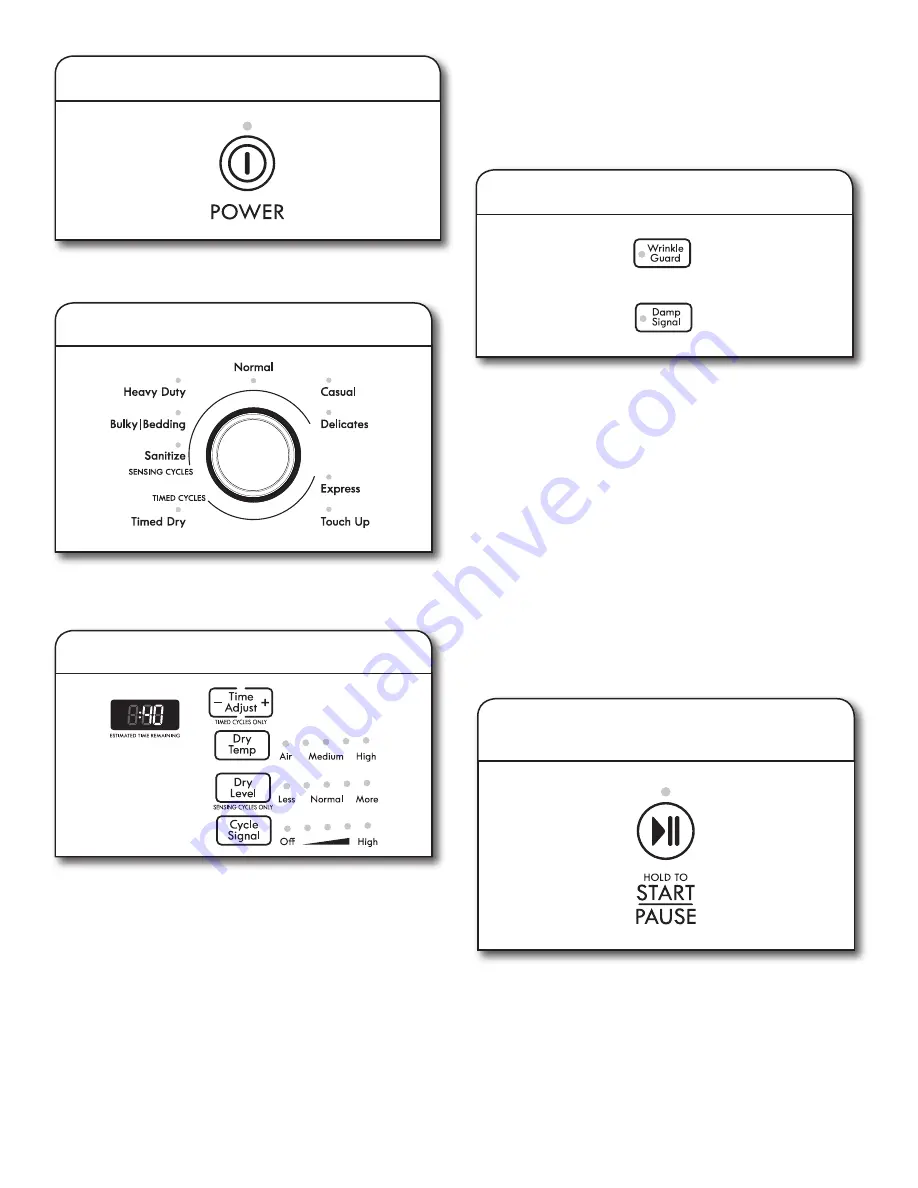 Kenmore 110.60372710 Use & Care Manual Download Page 8