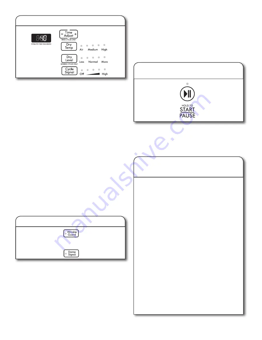 Kenmore 110.60372710 Use & Care Manual Download Page 22