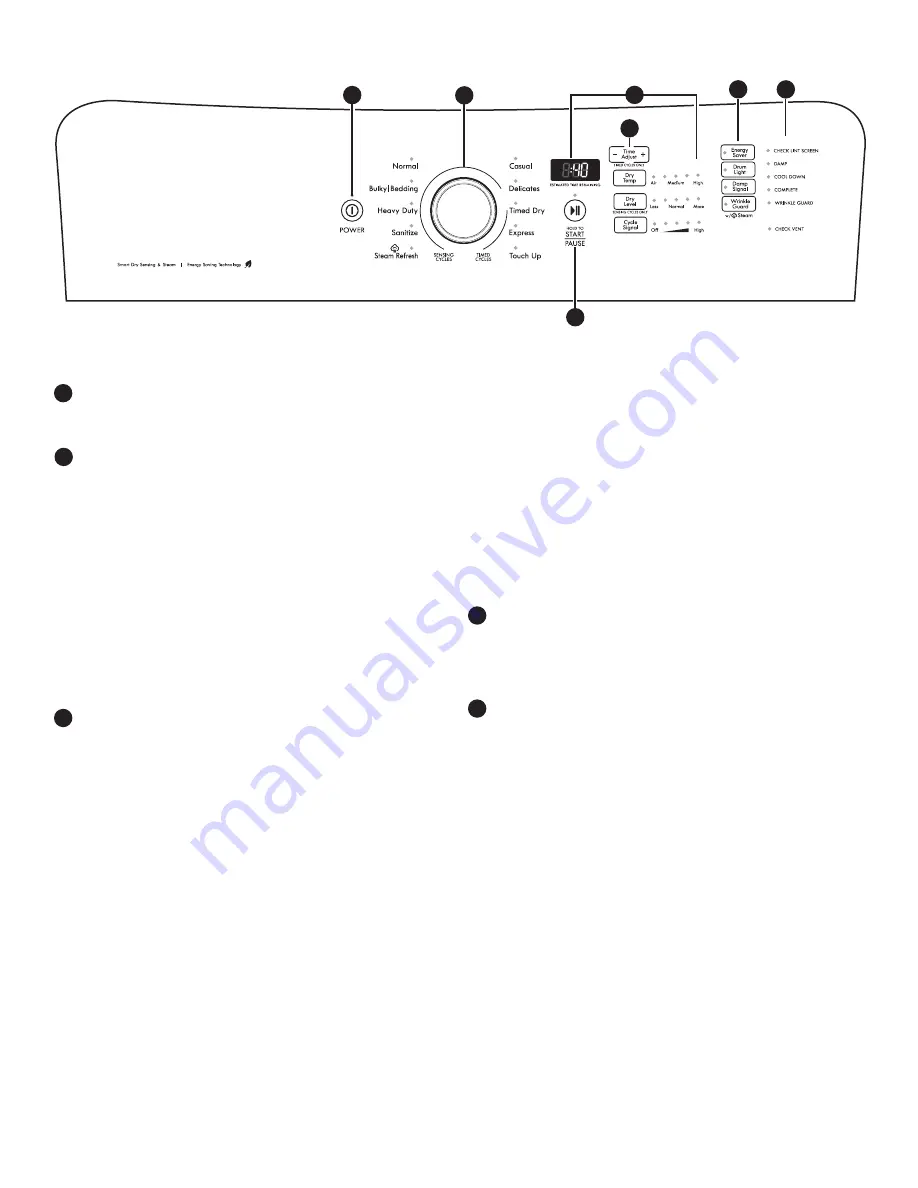 Kenmore 110.6163*610 Use & Care Manual Download Page 21