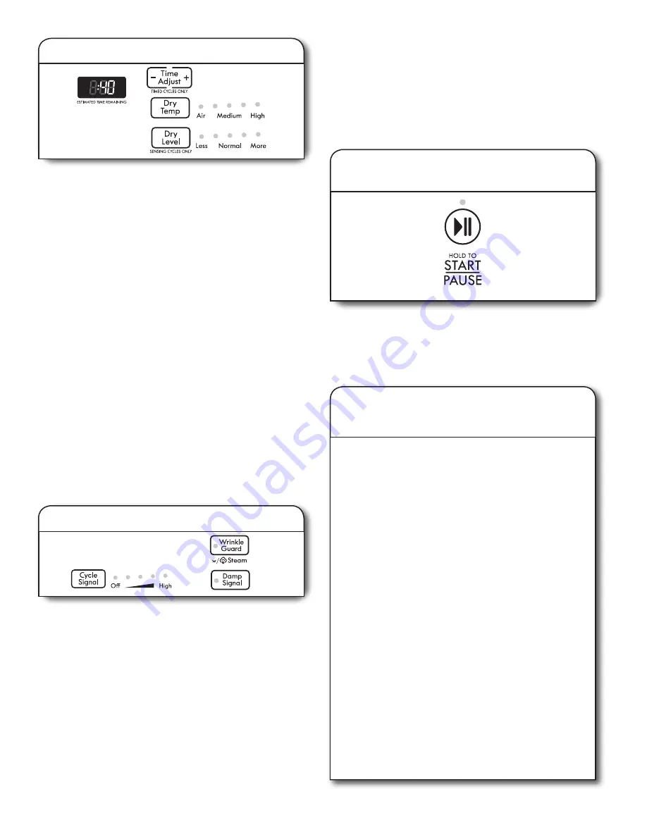 Kenmore 110.66132*410 Use & Care Manual Download Page 25