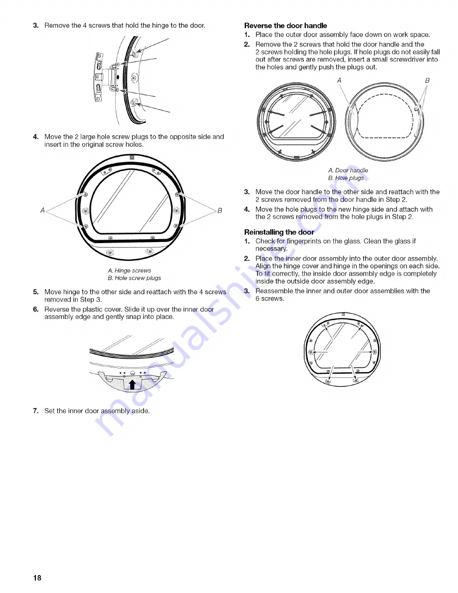 Kenmore 110.8508 Series Use & Care Manual Download Page 18