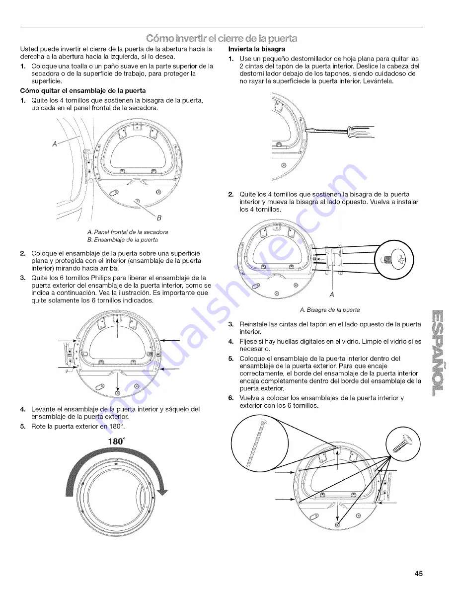 Kenmore 110.8756 Series Скачать руководство пользователя страница 45