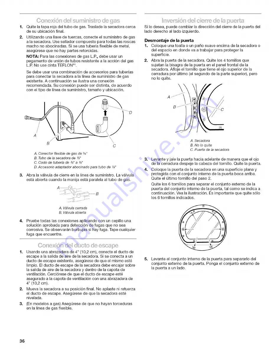 Kenmore 110,9587 Use And Care Manual Download Page 36