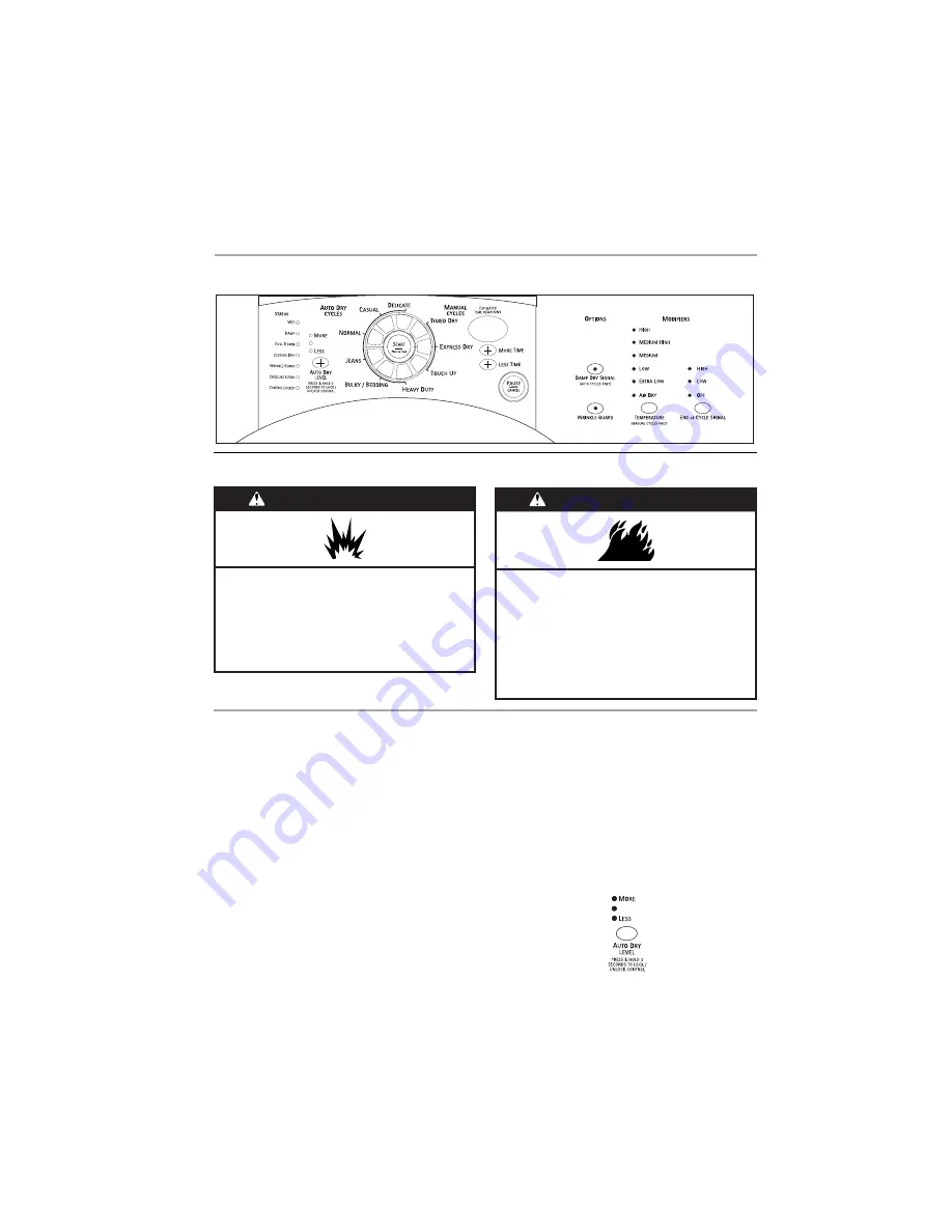 Kenmore 110.C8580 Series Скачать руководство пользователя страница 38