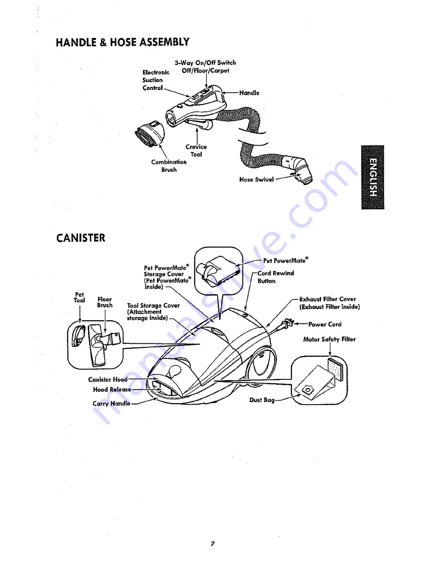 Kenmore 116.21514 Use & Care Manual Download Page 7