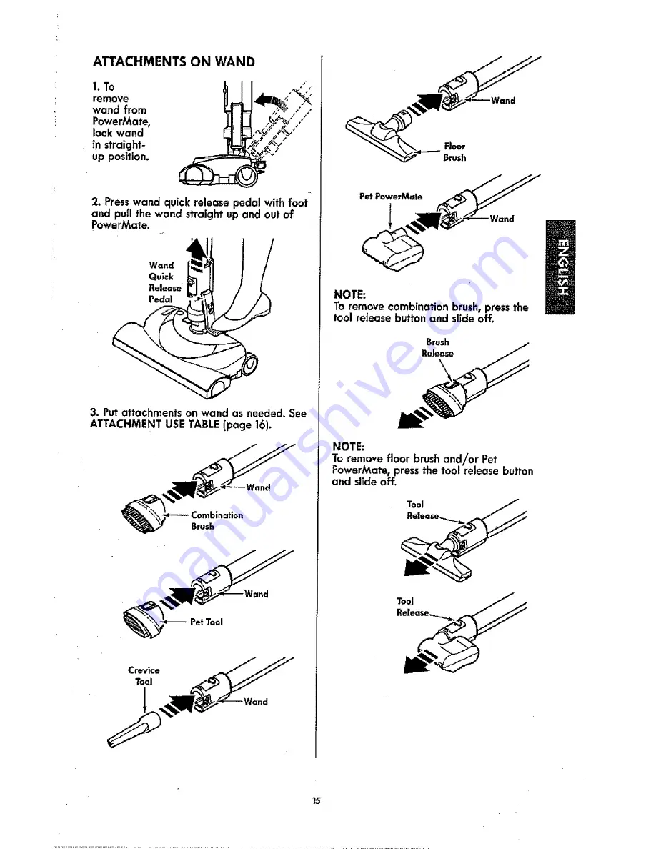 Kenmore 116.21514 Use & Care Manual Download Page 15