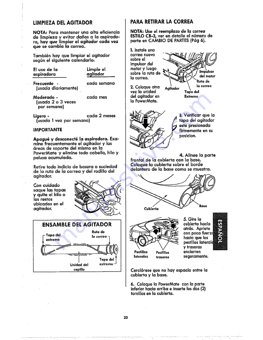 Kenmore 116.21514 Use & Care Manual Download Page 51