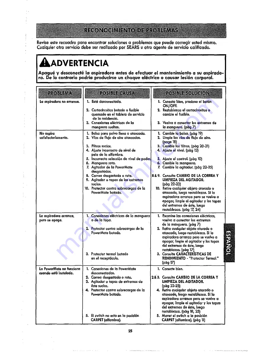 Kenmore 116.21514 Use & Care Manual Download Page 53