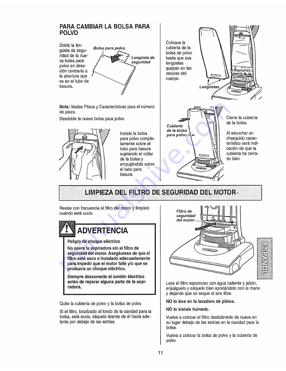 Kenmore 116.31200A Owner'S Manual Download Page 29