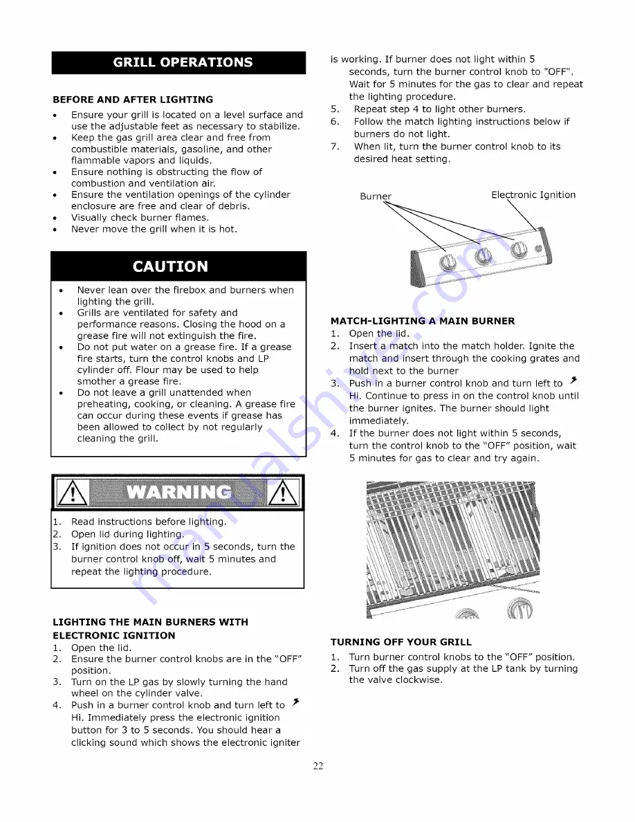 Kenmore 119.16126010 Use And Care Manual Download Page 22