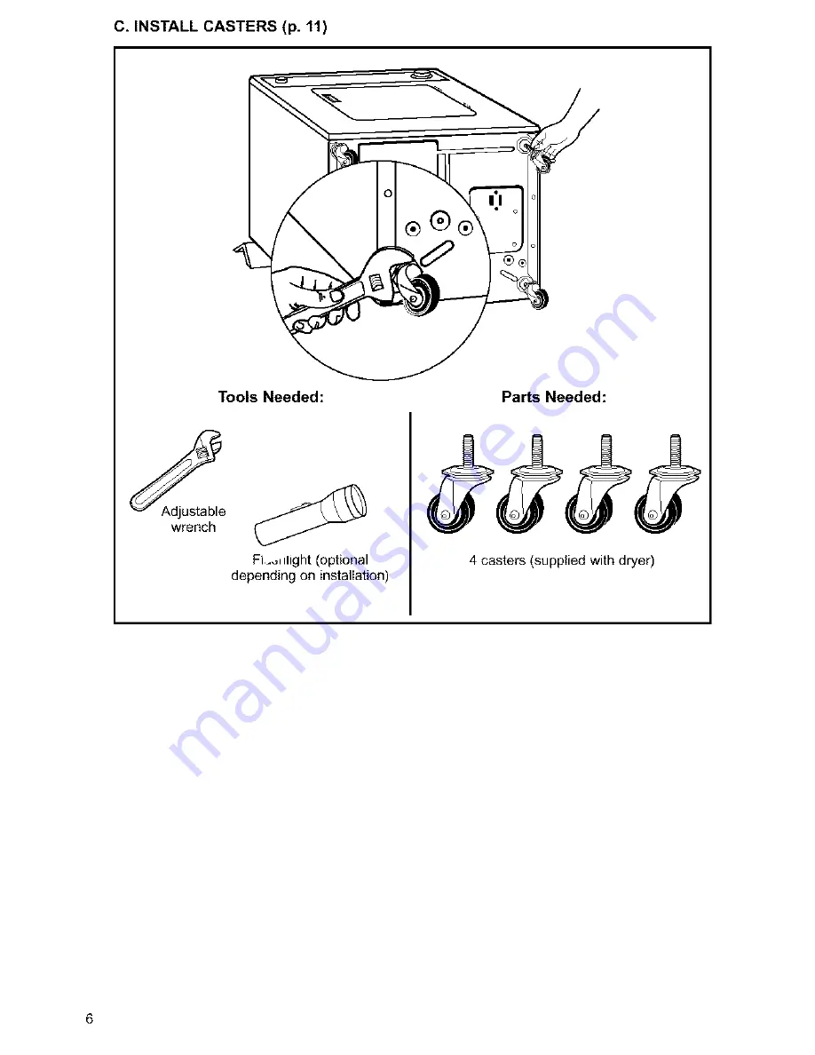 Kenmore 120-volt portable electric dryers Owner'S Manual And Installation Instructions Download Page 6