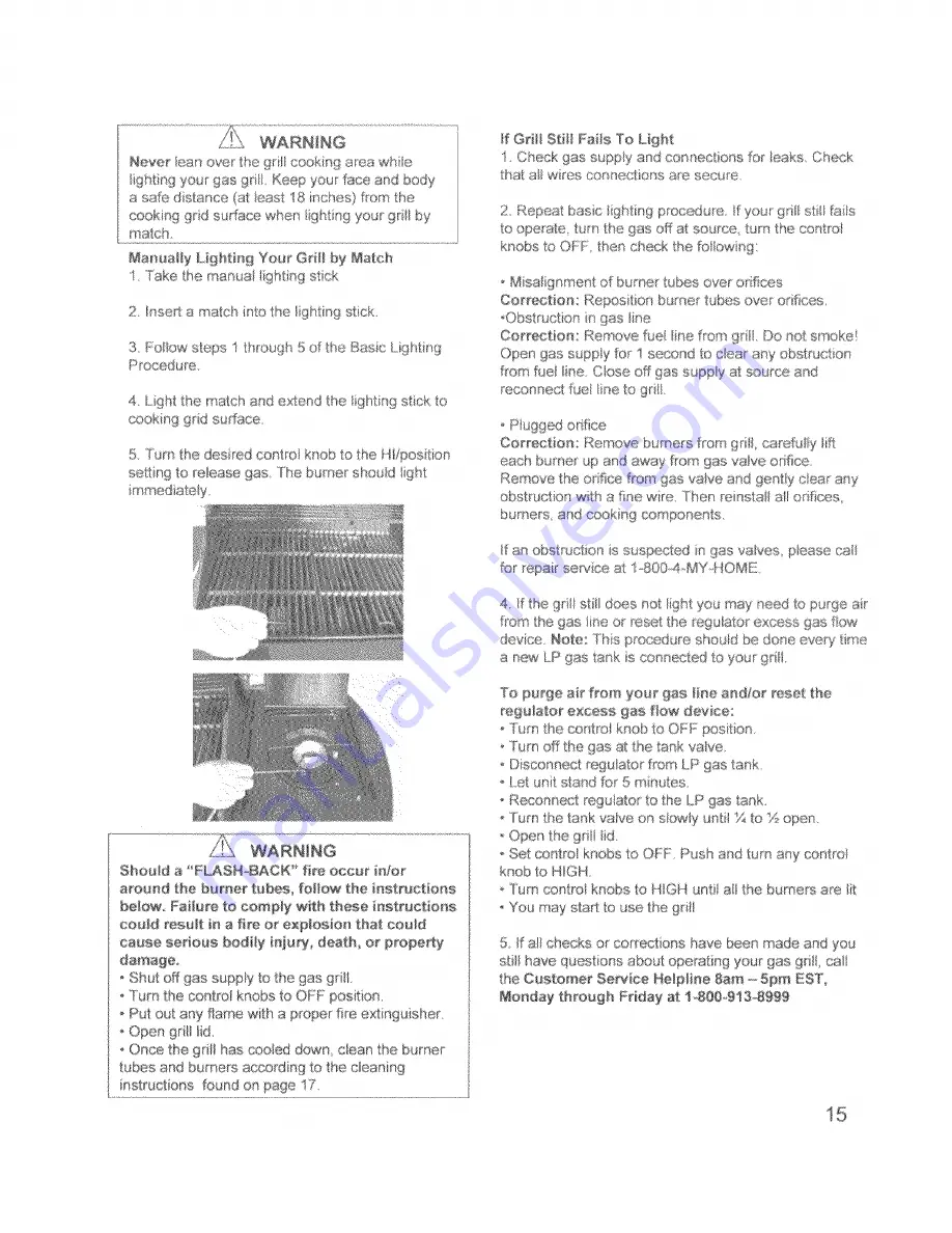 Kenmore 122.16119 Use And Care Manual Download Page 15