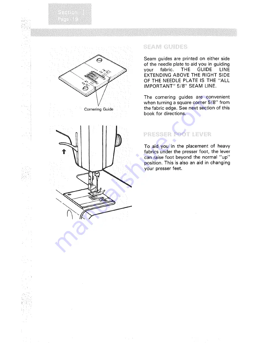 Kenmore 1252 Instructions Manual Download Page 21