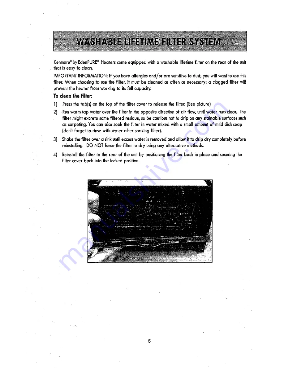 Kenmore 128.95124210 Use & Care Manual Download Page 6