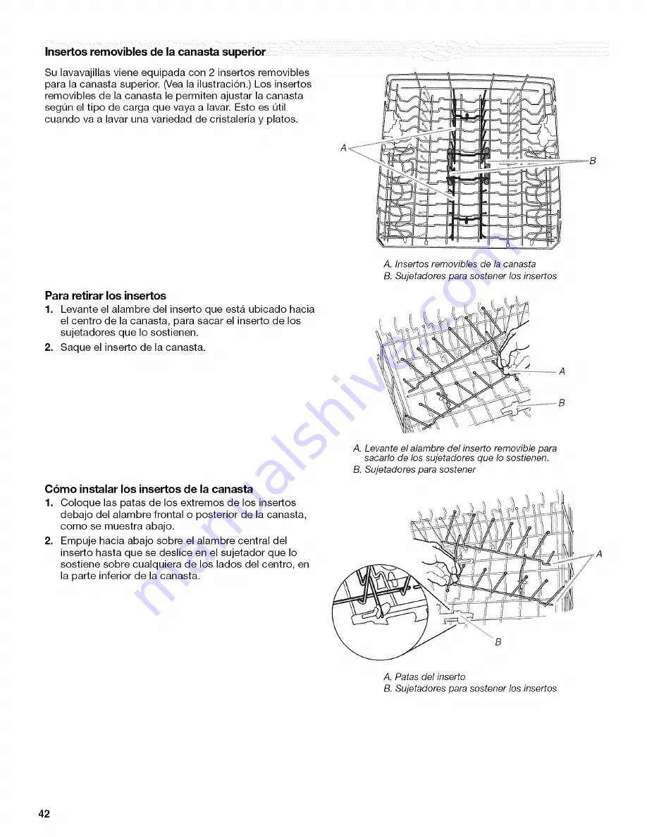 Kenmore 1317 - Pro 24 in. Dishwasher Use And Care Manual Download Page 42