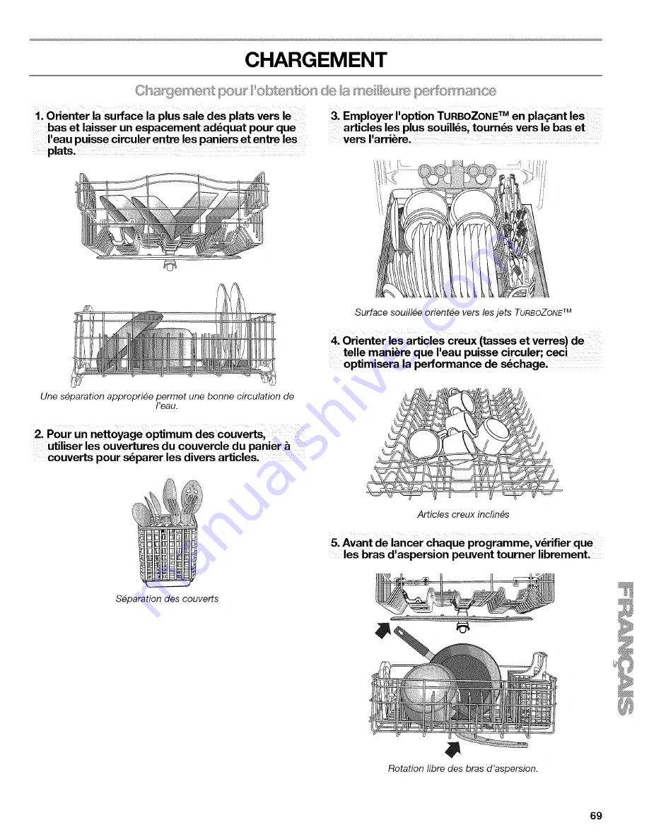 Kenmore 1317 - Pro 24 in. Dishwasher Скачать руководство пользователя страница 69