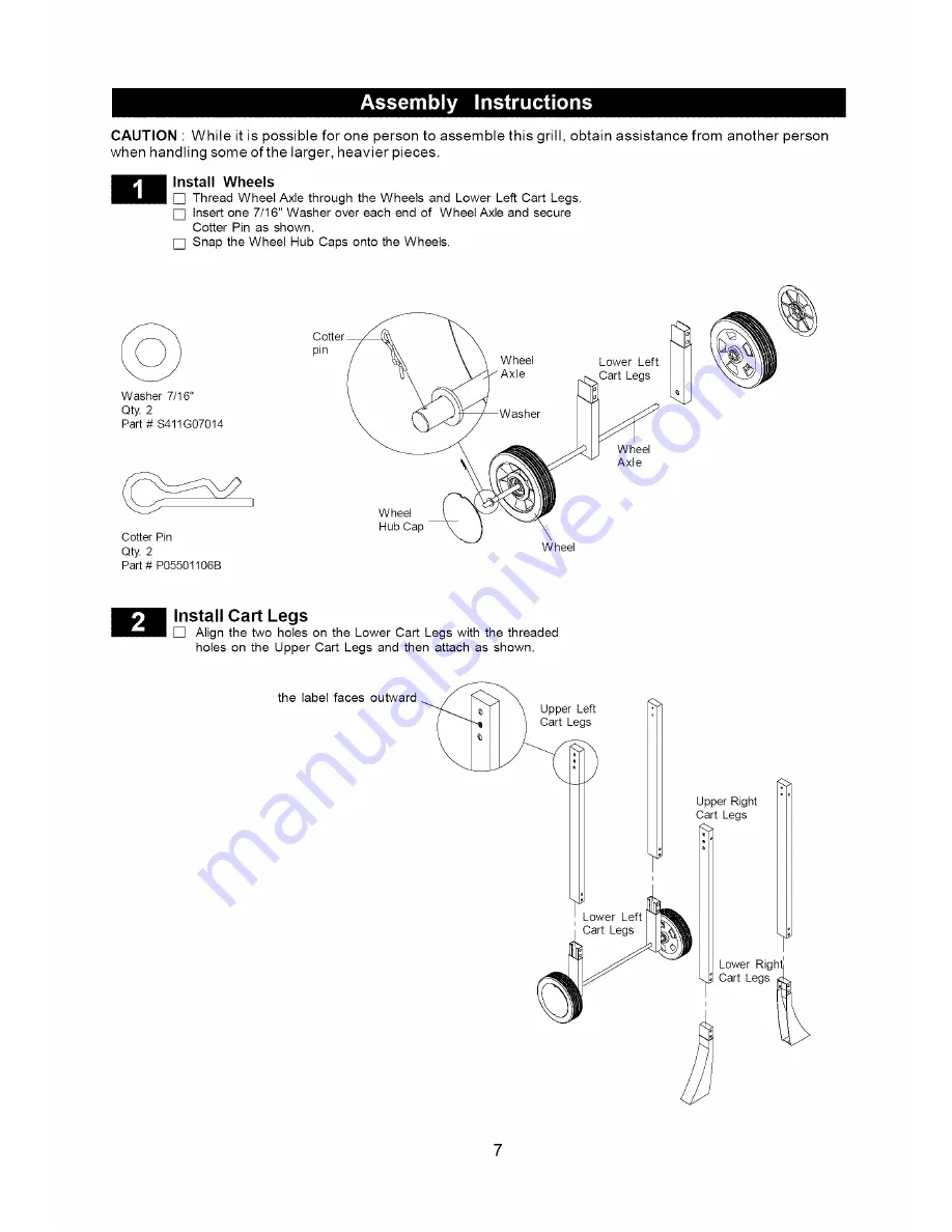 Kenmore 141.152832 Use And Care Manual Download Page 7