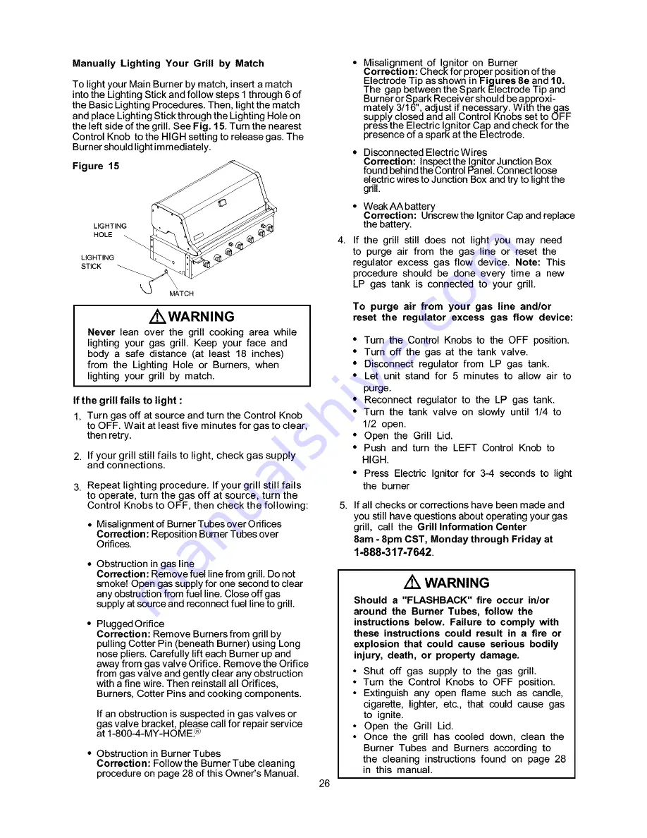 Kenmore 141.153371 Owner'S Manual Download Page 26