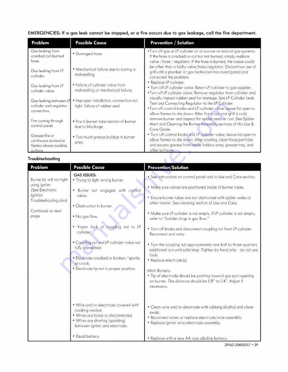 Kenmore 146.29163310/146.29164310/146.29162310 Use & Care Manual Download Page 39