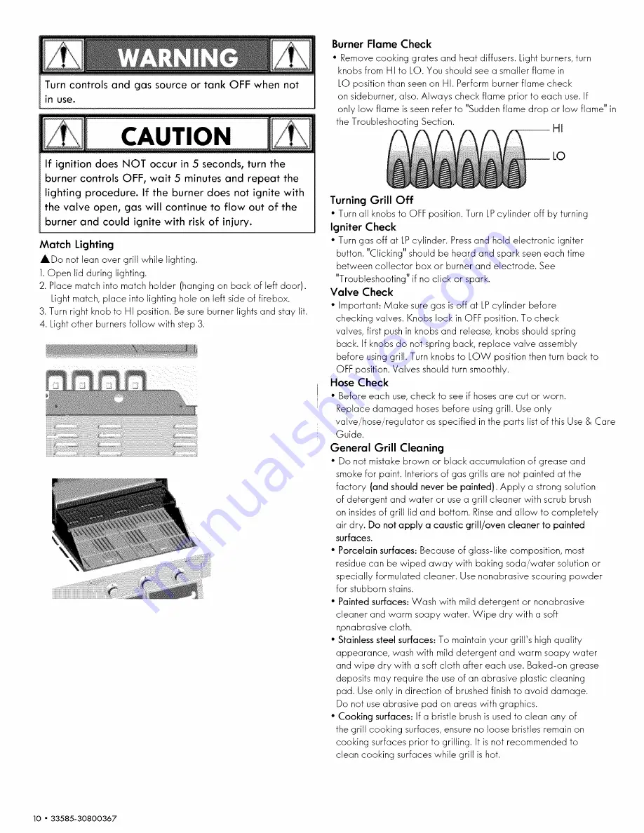 Kenmore 146.33585410 Use & Care Manual Download Page 10