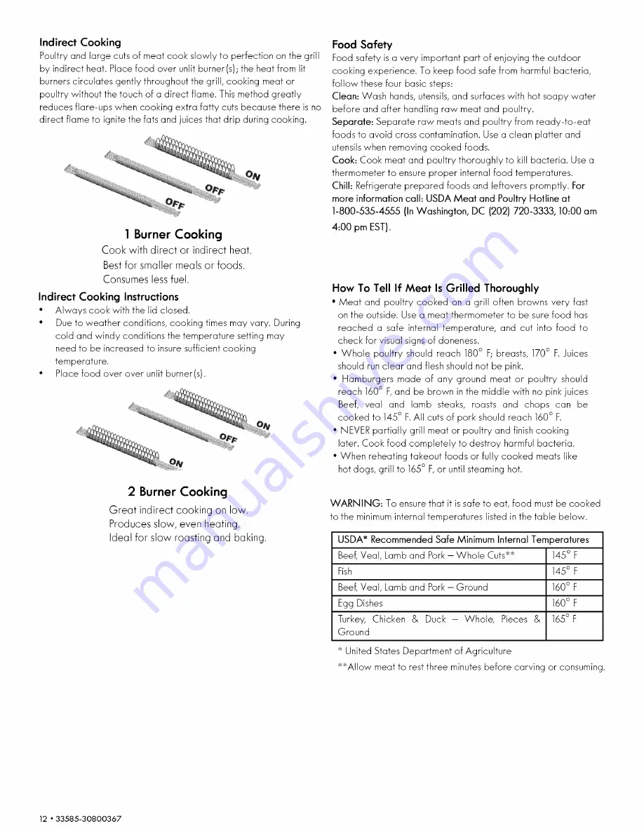 Kenmore 146.33585410 Use & Care Manual Download Page 12