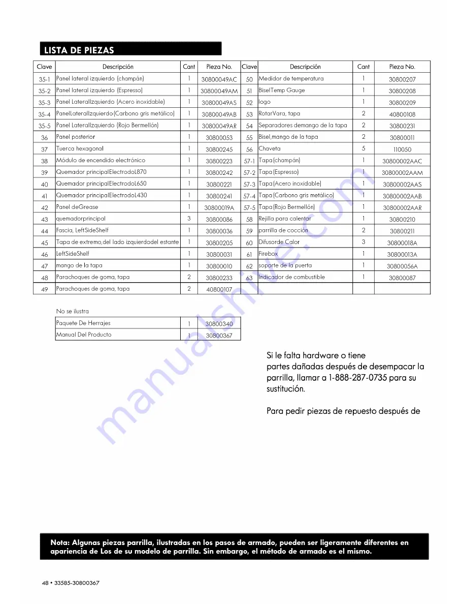 Kenmore 146.33585410 Use & Care Manual Download Page 48