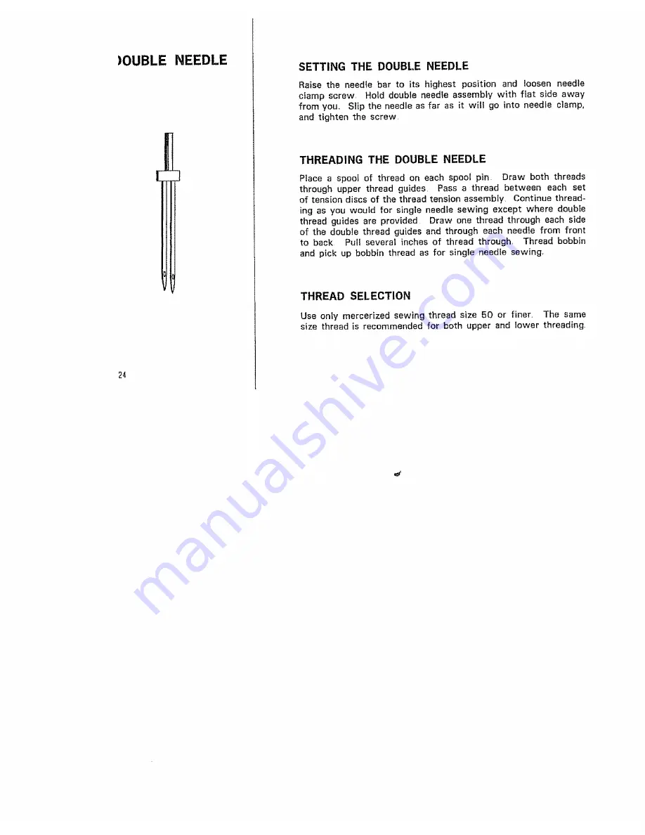 Kenmore 15/I649 Instructions Manual Download Page 24