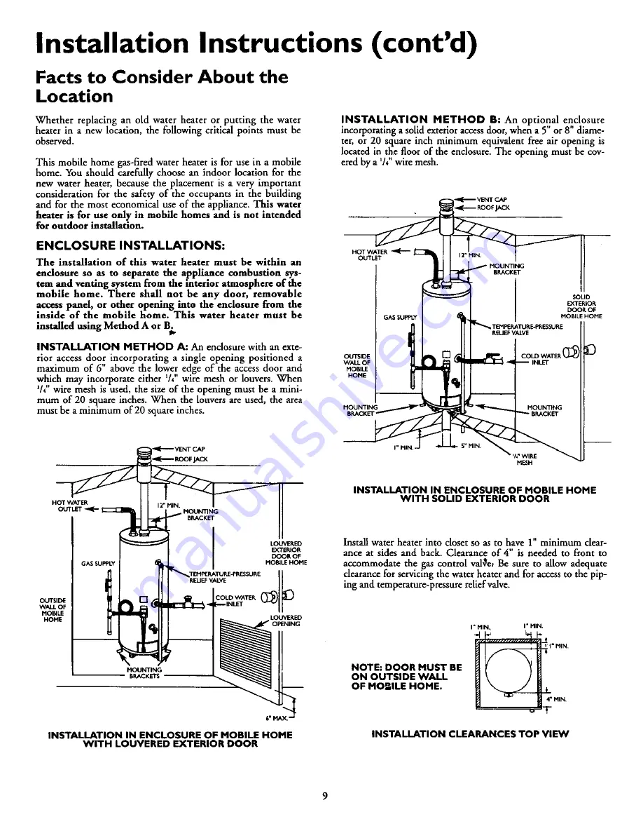 Kenmore 153.333932 Owner'S Manual Download Page 9