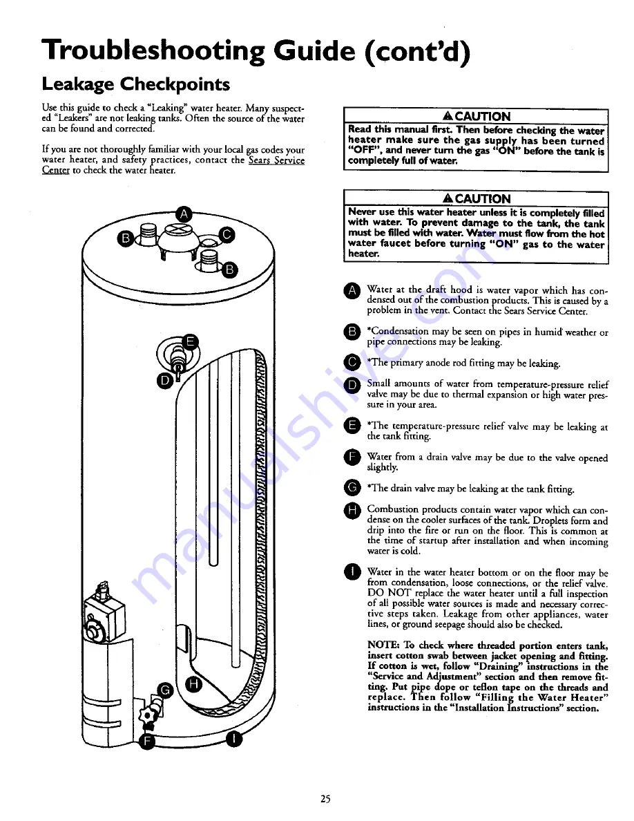 Kenmore 153.336151 Owner'S Manual Download Page 21