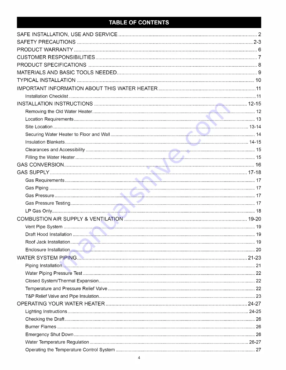 Kenmore 153.336930 Скачать руководство пользователя страница 4