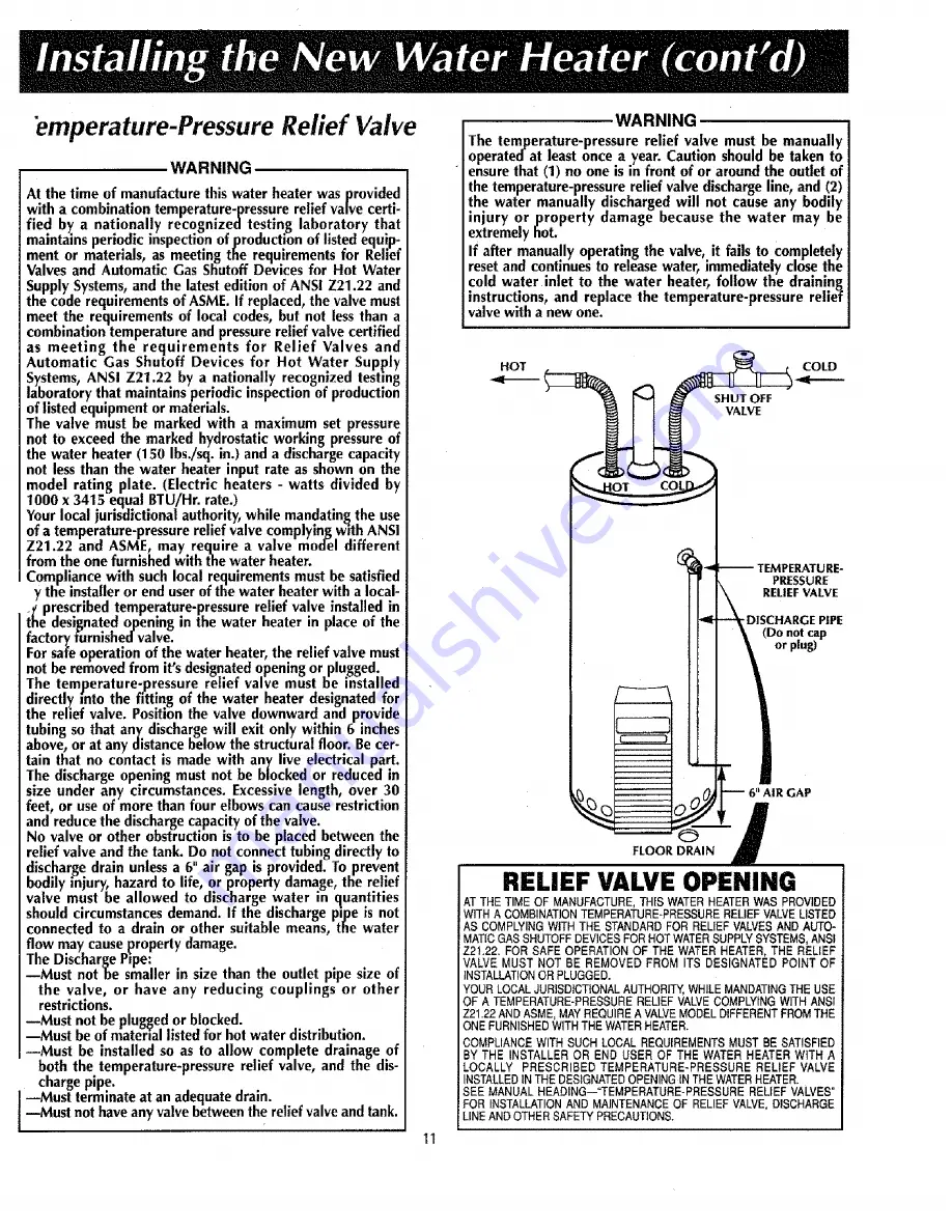 Kenmore 153.338400 Owner'S Manual Download Page 11