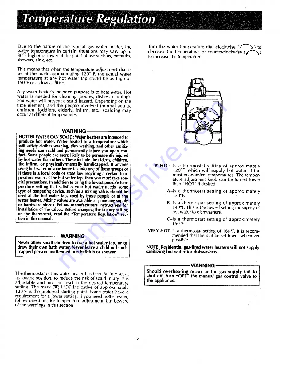 Kenmore 153.338400 Owner'S Manual Download Page 17