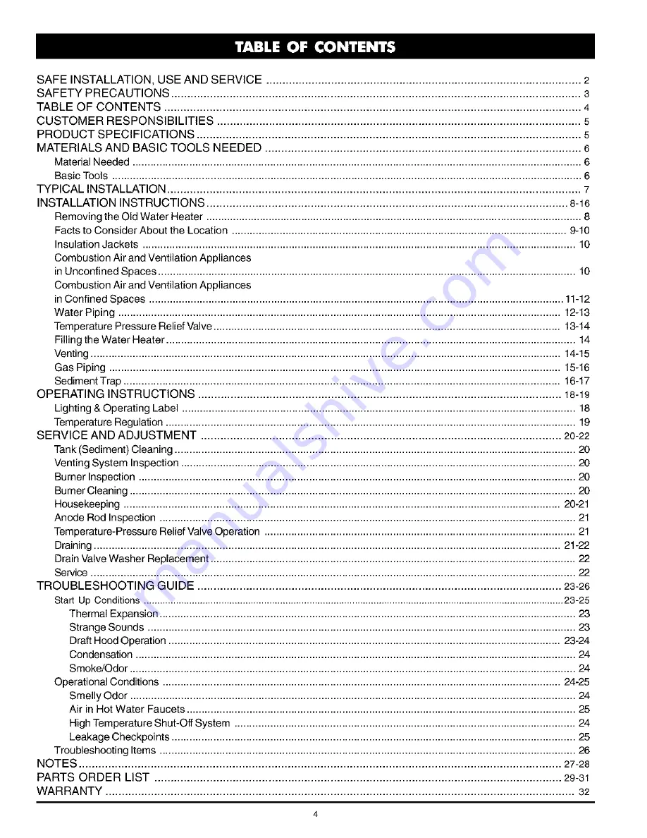 Kenmore 153 Owner'S Manual Download Page 4