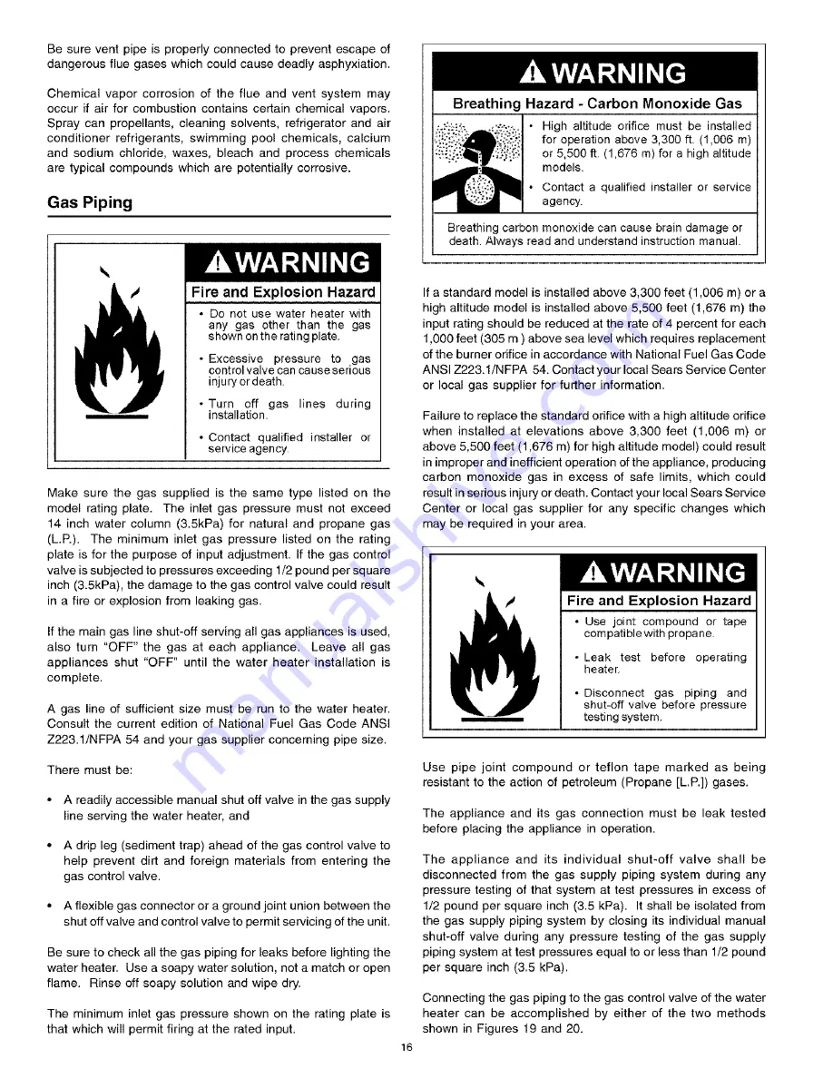 Kenmore 153 Owner'S Manual Download Page 16