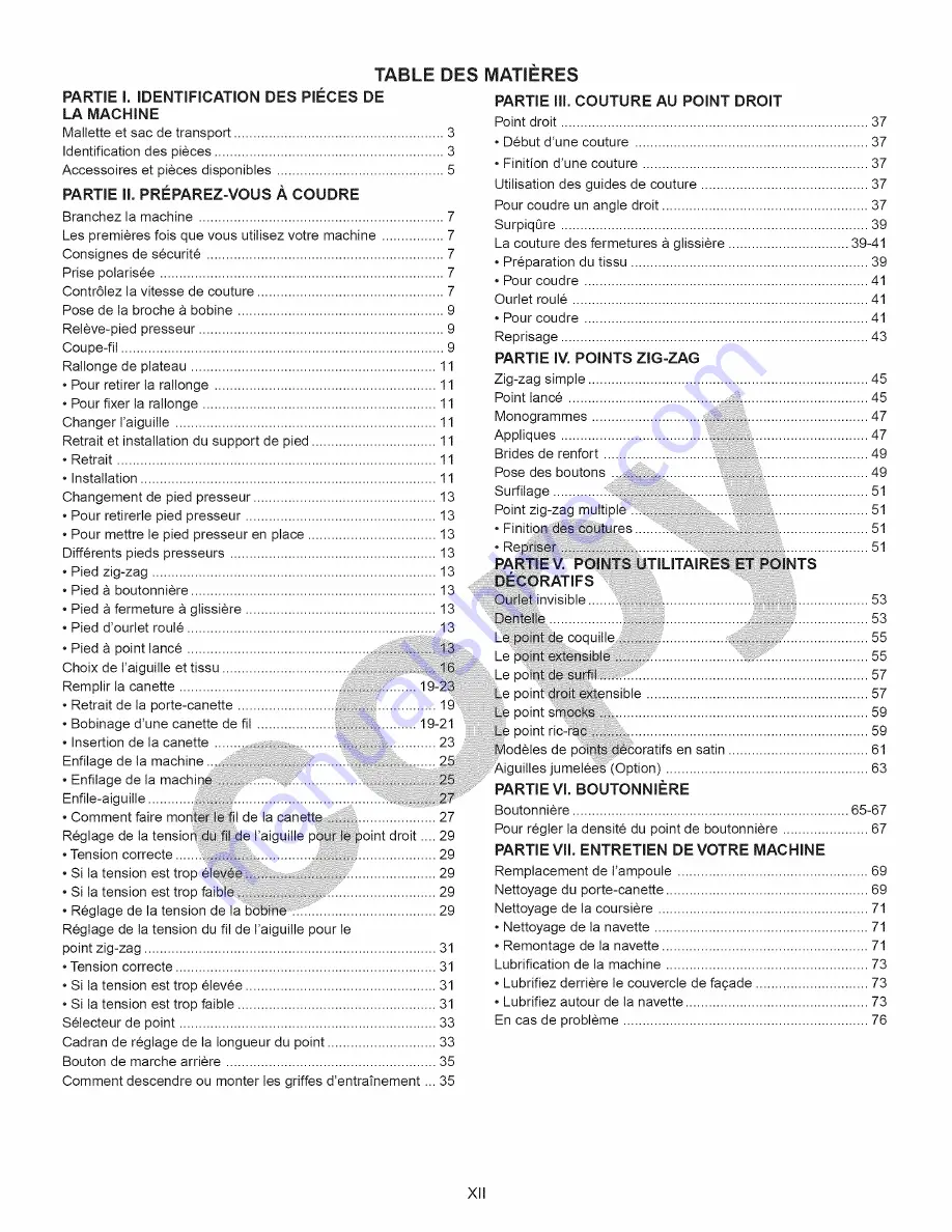 Kenmore 15358 Owner'S Manual Download Page 13