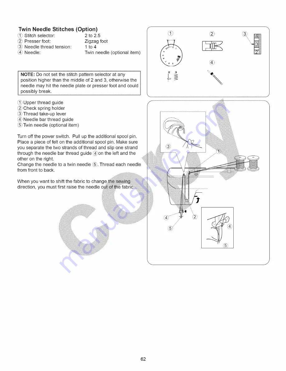 Kenmore 15358 Owner'S Manual Download Page 74