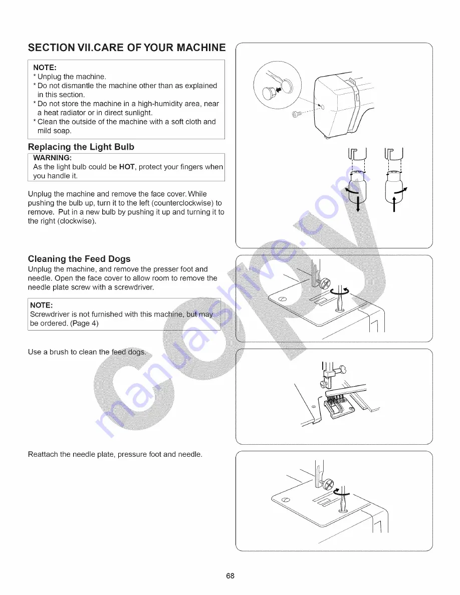 Kenmore 15358 Owner'S Manual Download Page 80