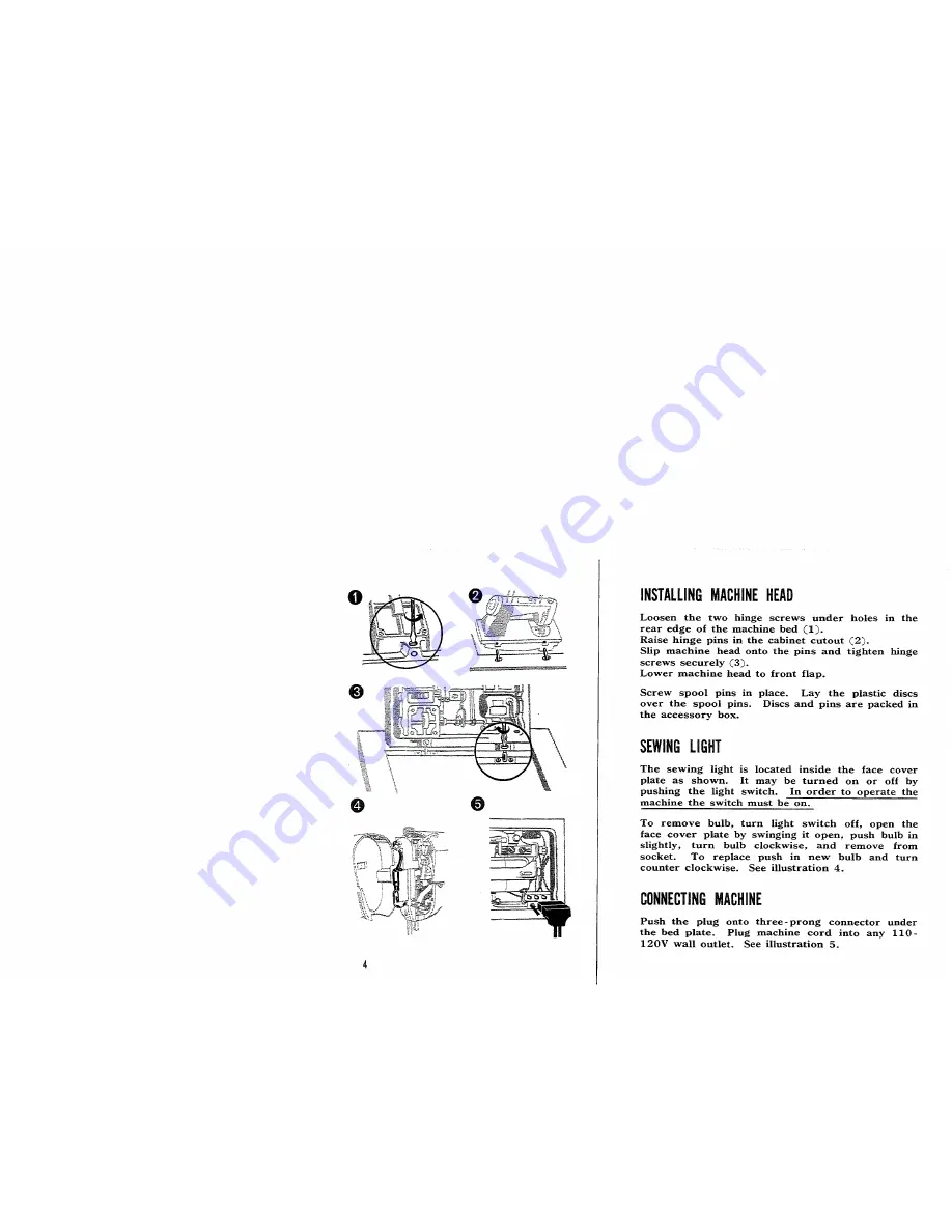 Kenmore 16 Instructions Manual Download Page 5