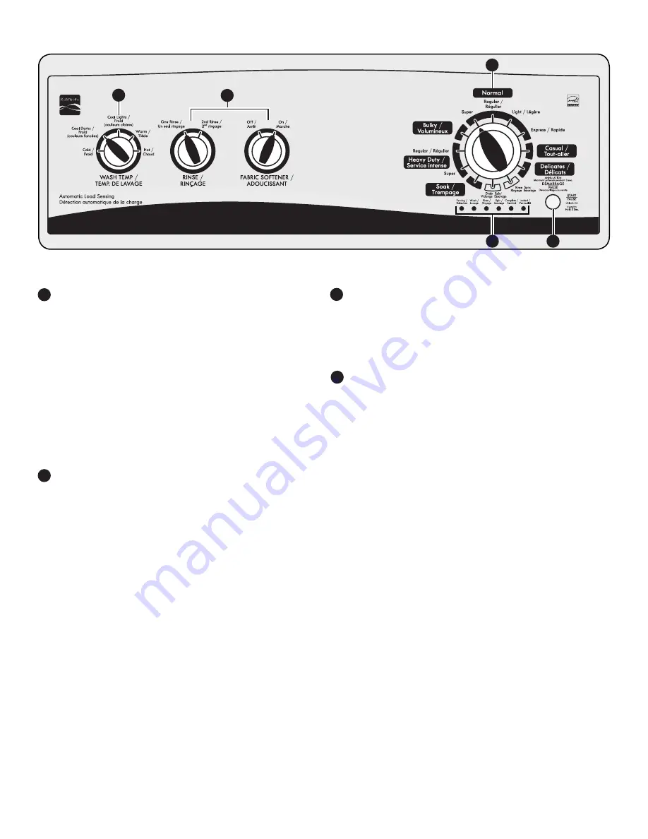 Kenmore 2125 Series Скачать руководство пользователя страница 36