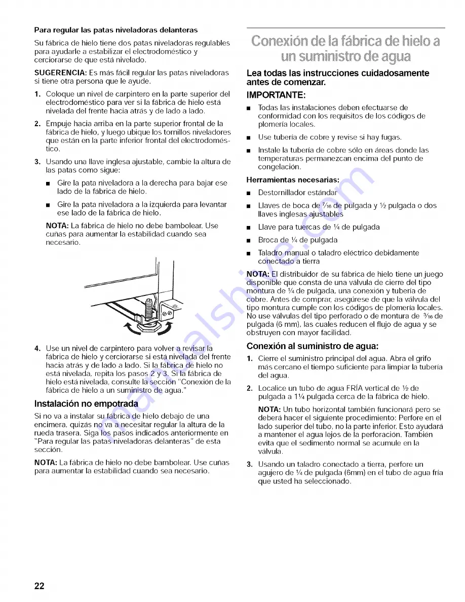 Kenmore 2185827 Use & Care Manual Download Page 22