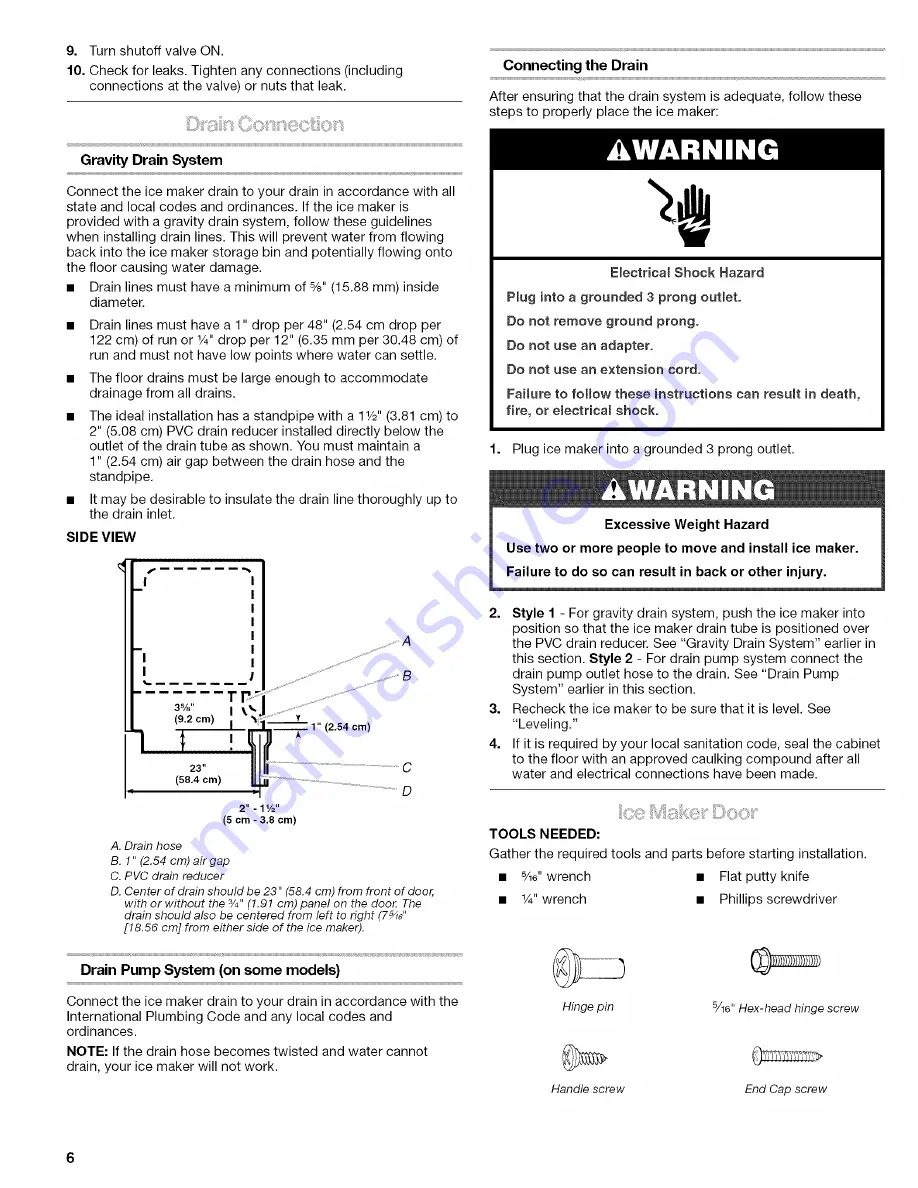 Kenmore 2217402A Скачать руководство пользователя страница 6